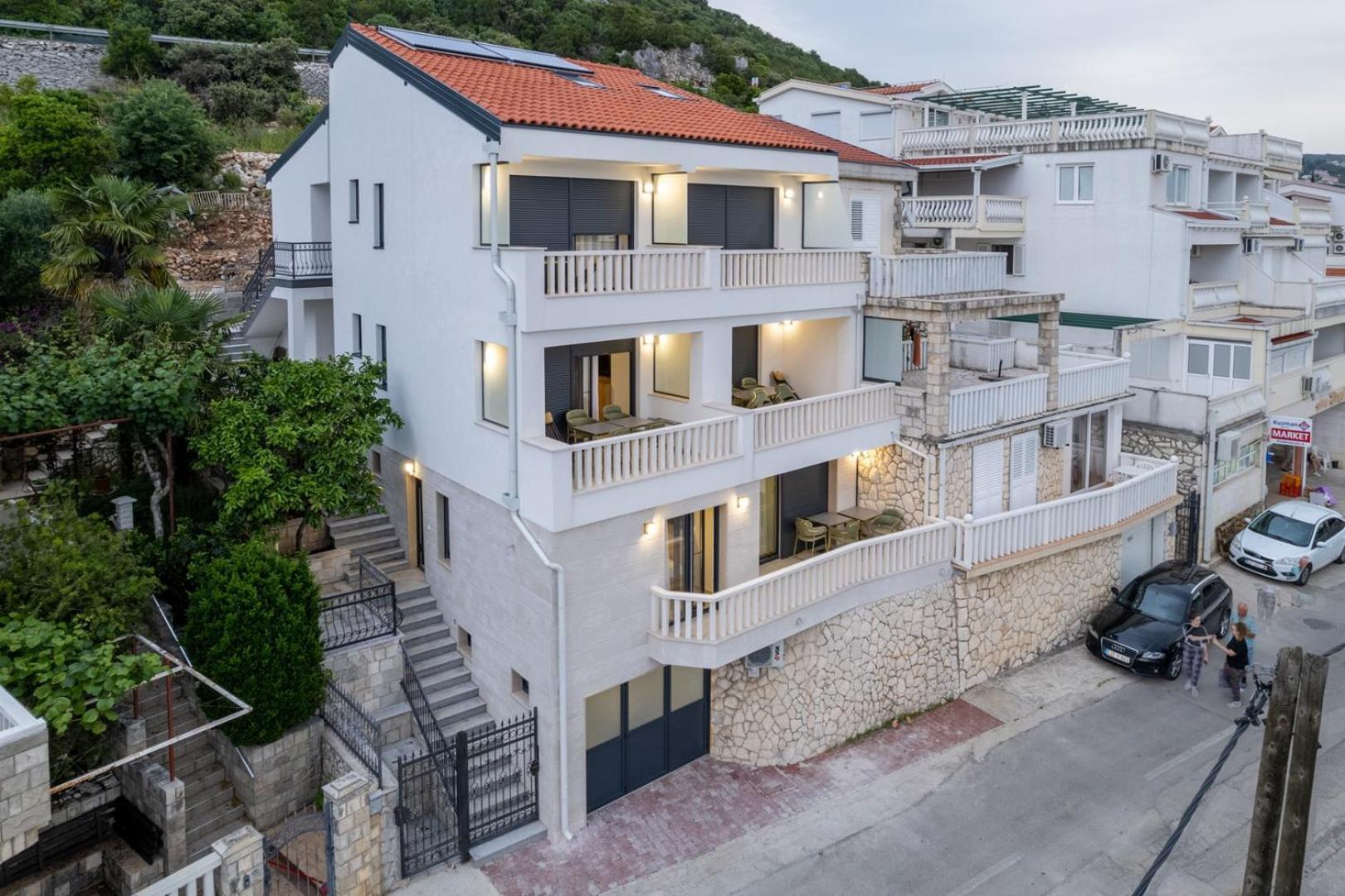 Villa Emina Sa Privatnom Plazom I Parkingom نيوم المظهر الخارجي الصورة